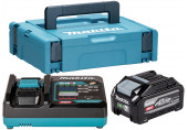 Makita kit Li-ion XGT 40V 1xBL4040F+DC40RA+Makpac 1915D9-2