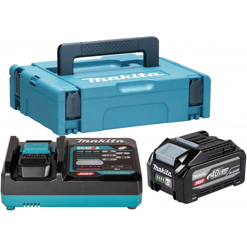 Makita kit Li-ion XGT 40V 1xBL4040F+DC40RA+Makpac 1915D9-2 Makita kit Li-ion XGT 40V 1xBL4040F+DC40RA+Makpac 1915D9-2