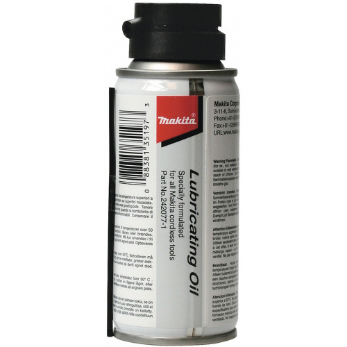 Makita 242077-1 Huile de lubrification 100 ml pour cloueur a gaz GN900