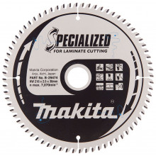 Makita B-29474 Lames carbure ''Specialized'' 216x30mm 72T