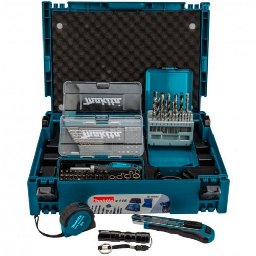 Makita B-49884 Set d'accessoires Makpac (116 stücke)