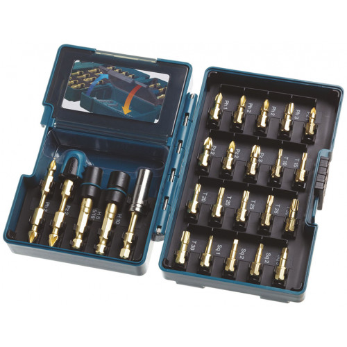 Makita B-49921 Jeu d'embouts de vissage 26 pcs.
