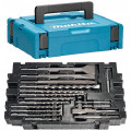 MAKITA B-52059 Coffret Macpac forets et outils burinage SDS-Plus, 17 pcs