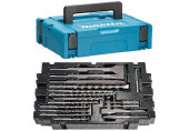 MAKITA B-52059 Coffret Macpac forets et outils burinage SDS-Plus, 17 pcs