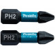 Makita B-63616 Embouts Impact Black 25 mm PHILLIPS (PH), Hexa 1/4''