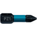 Makita B-63638 Embouts Impact Black 25 mm POZIDRIV (PZ), Hexa 1/4''