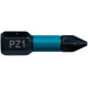 Makita B-63638 Embouts Impact Black 25 mm POZIDRIV (PZ), Hexa 1/4''