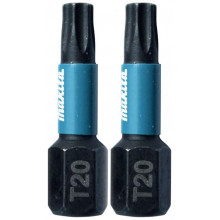 Makita B-63672 Embouts Impact Black 25 mm TORX ® (T), Hexa 1/4''