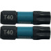 Makita B-63703 Embouts 1/4" Impact Black T40, 25mm