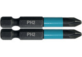 Makita B-63725 Embouts 1/4" Impact Black PH2, 50mm