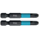 Makita B-63731 Embouts Impact Black 50 mm PHILLIPS (PH), Hexa 1/4''