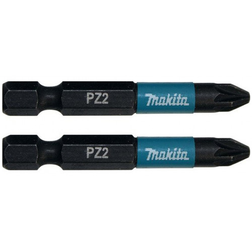 Makita B-63753 Embouts Impact Black 50 mm POZIDRIV (PZ), Hexa 1/4''