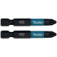 Makita B-63753 Embouts Impact Black 50 mm POZIDRIV (PZ), Hexa 1/4''