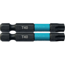 Makita B-63812 Embouts Impact Black 50 mm TORX ® (T), Hexa 1/4''