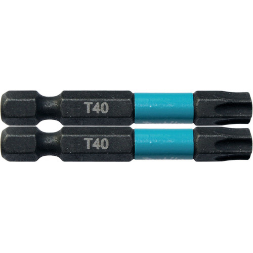 Makita B-63812 Embouts Impact Black 50 mm TORX ® (T), Hexa 1/4''