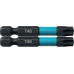 Makita B-63812 Embouts Impact Black 50 mm TORX ® (T), Hexa 1/4''