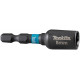 Makita B-66830 Clé a douille 8mm 1/4" Impact Black, SW8, 50mm