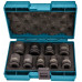 Makita D-41517 Coffrets 9 douilles pour boulonneuses a choc 1/2''