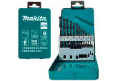 Makita D-54075 Jeu de 13 forets a métaux HSS-R 1,5-6,5mm