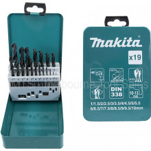 Makita D-54081 Jeu de forets HSS-R 1-10mm (0,5mm)