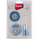MAKITA D-70758 Set de brosses en nylon pour ponçage fin, 3 pcs