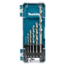 Makita D-75742 Kit de forets Hss-G 2,3,4,5,6,8mm