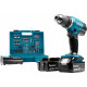 Makita DDF453SFX1 Perceuse visseuse Li-ion LXT (2x3,0Ah/18V)