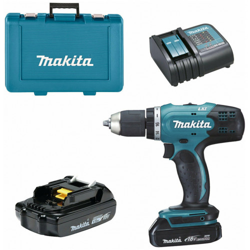 Makita DDF453SYE Perceuse visseuse Li-Ion (2x18V/1,5Ah)