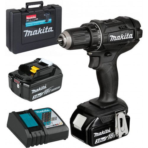 Makita DDF482RFEB Perceuse/visseuse sans 2x Li-ion LXT 18V/3,0 Ah