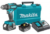 Makita DDF485RFE Perceuse-visseuse sans fil (18 V, 2× 3,0 Ah, coffret)
