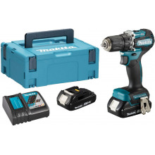 Makita DDF487RAJ Perceuse visseuse Li-ion LXT (2x2,0Ah+DC18RC)+MAKPAC