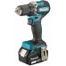 Makita DDF487RTJ – Perceuse-visseuse 18V brushless sans fil LXT Li-ion (2x5,0Ah) Makpac2