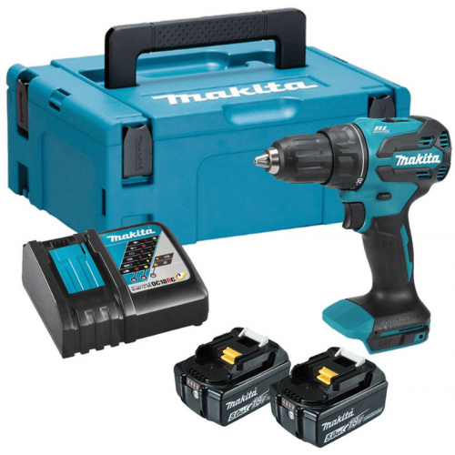 Makita DDF490RTJ Perceuse visseuse Li-ion LXT, 18V (2x 5,0Ah) Makpac