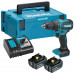 Makita DDF490RTJ Perceuse visseuse Li-ion LXT, 18V (2x 5,0Ah) Makpac