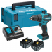 Makita DDF490RTJ Perceuse visseuse Li-ion LXT, 18V (2x 5,0Ah) Makpac