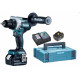 Makita DDF492RTJ Visseuse sans fil Li-ion LXT (18V/2x5,0Ah) Makpac