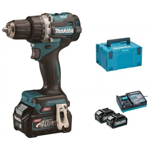 Makita DF002GA201 Perceuse visseuse Li-ion XGT (2x40V/2,0 Ah)
