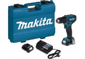 Makita DF333DWAE Perceuse visseuse (12V/2x2,0Ah) Coffret