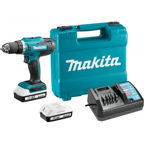 Makita DF488DWE Perceuse visseuse Li-Ion (2x1,5AhG/ 18V)