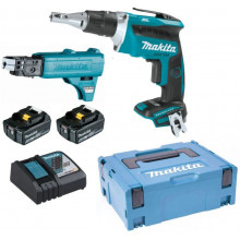Makita DFS452TJX2 Visseuse sans fil Li-ion LXT (18V/2x 5,0Ah) Makpac