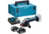 Makita DGA452RTJ Meuleuse 115mm LXT (2x5,0Ah/18V) Makpac