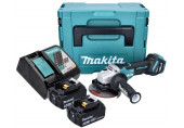 Makita DGA515RTJ Meuleuse d’angle 125mm Li-ion (18V/2x 5,0 Ah) Makpac