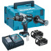 Makita DHP481RTJ Perceuse visseuse a percussion Li-ion 18V 2x5,0 Ah, MAKPAC