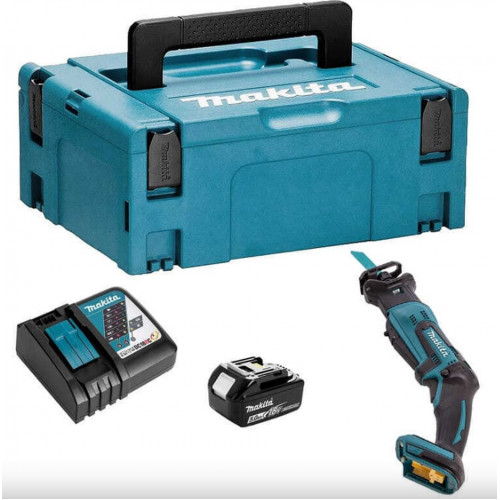 Makita DJR183RT1J Scie a métaux sans fil (18V/1x5,0 Ah) Makpac