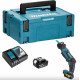 Makita DJR183RT1J Scie a métaux sans fil (18V/1x5,0 Ah) Makpac