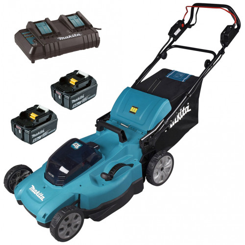 Makita DLM539CT2 Tondeuse autotractée 530mm Li-ion LXT (2x5,0Ah/18V) Makita DLM539CT2 Tondeuse autotractée 530mm Li-ion LXT (2x5,0Ah/18V)