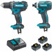 Makita DLX2127TJ1 Ensemble de 2 machines DDF482+DTD152 LXT 18V (3x5,0Ah+DC18RC+MAKPAC)
