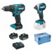 Makita DHP490+DTD153 Li-ion LXT kit sans fil (18V/2x3,0Ah) + Makpac
