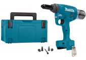 Makita DRV250ZJ Outil de pose de rivets aveugles 18V sans fil, sans batterie, Makpac 3