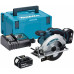 Makita DSS610RTJ Scie circulaire 165mm Li-ion LXT 18V/5,0 Ah, Makpac